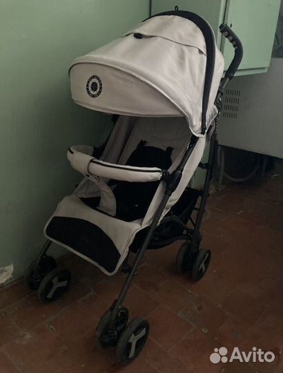 Прогулочная коляска hoco Magic Light Grey black