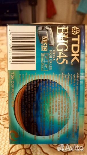 Видеокассета TDK EHG-45