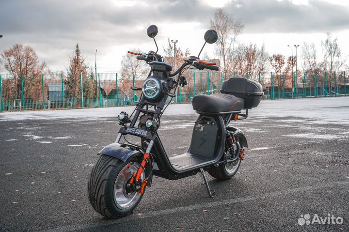 Электроскутер white siberia PRO MAX 3950W ultra