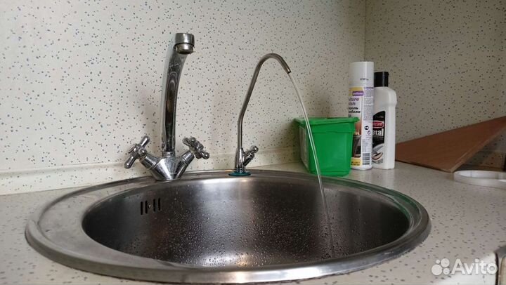 Установка фильтра под мойку