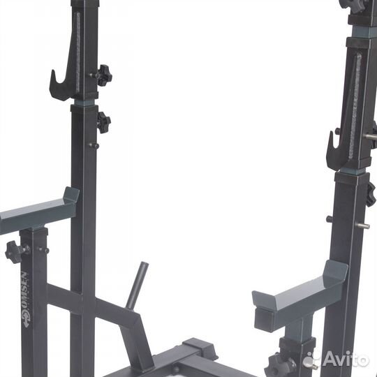 Стойка под штангу с турником и брусьями Domsen