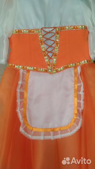 Платье карнавальное, подходит для хореографии