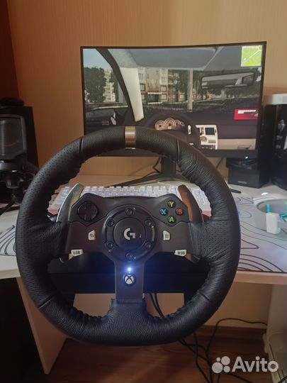 Игровой руль logitech g920