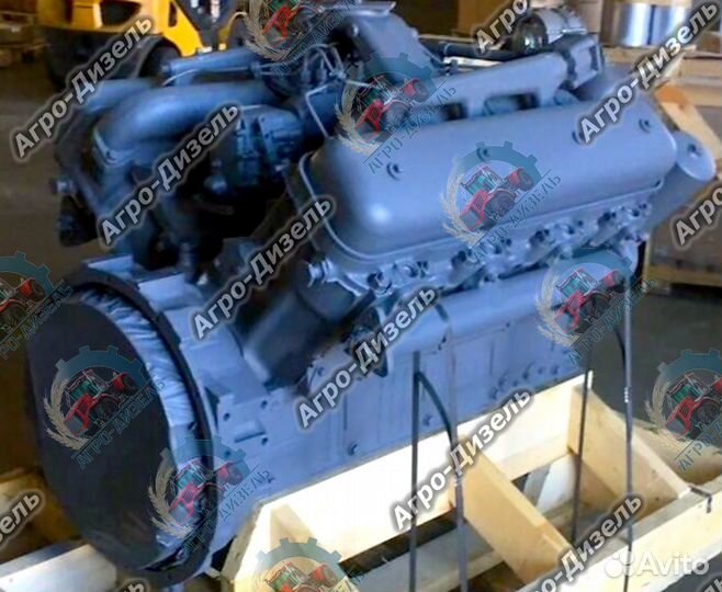 Двигатель ямз 238 ак V8 атм. 235 л.с. -6.19