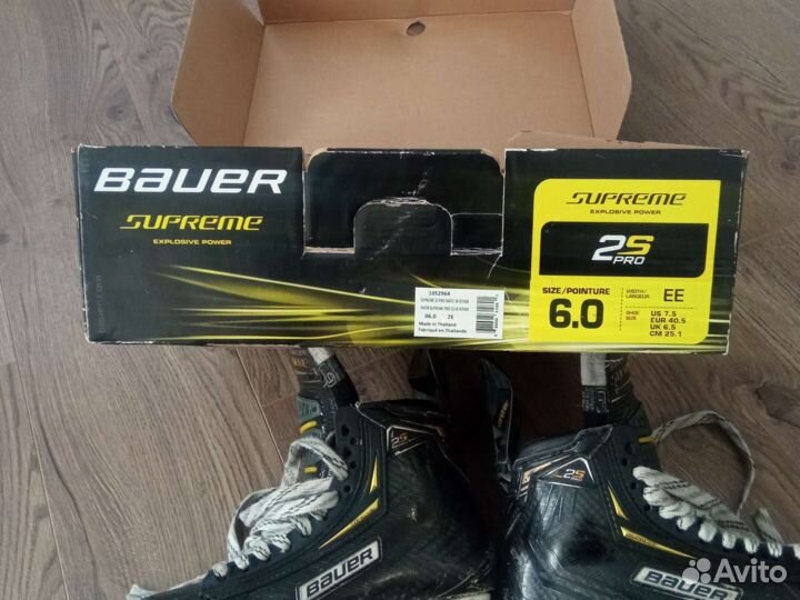 Хоккейные коньки bauer 2s pro