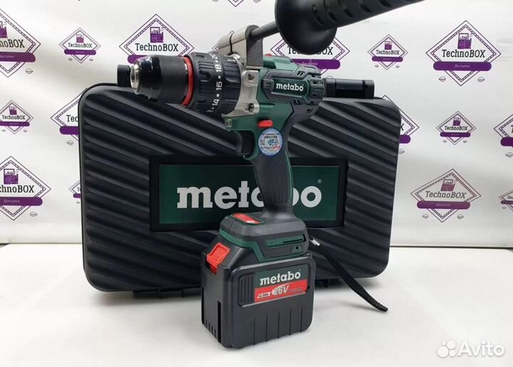 Шуруповерт для ледобура Metabo 26v 12Ah новый