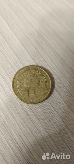 50 euro cent 2002 Австрия