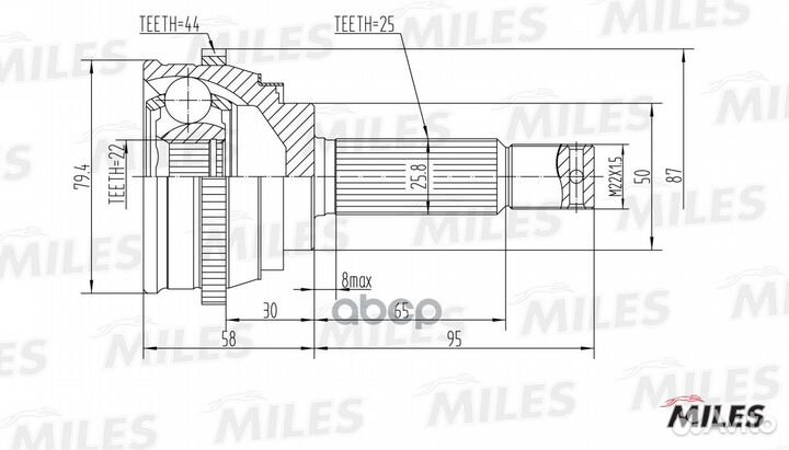 GA20159 GA20159 Miles