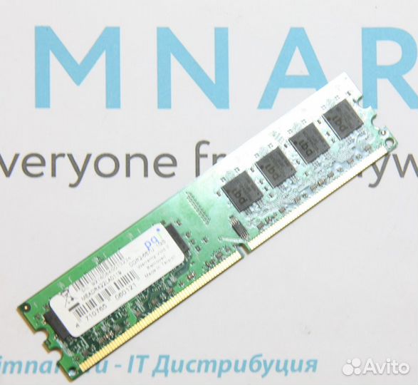 Оперативная память PQI 1GB PC2-5300/667 мгц/DDR2-6