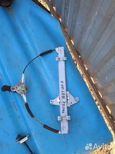 Стеклоподъемник механ. задний правый Chevrolet Av