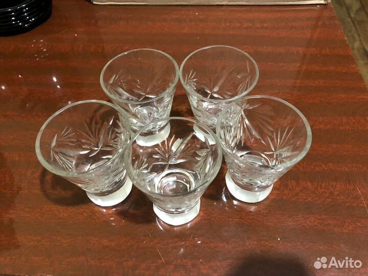 Хрустальные рюмки СССР