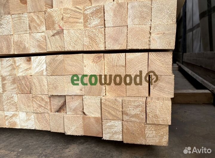 Брусок сухой строганный