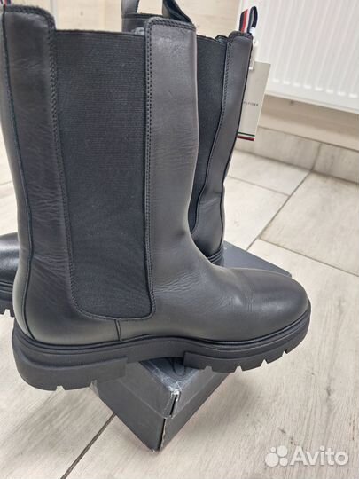 Полусапоги натуральная кожа