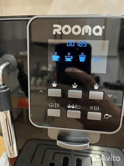 Кофемашина автоматическая Rooma rm-a6pb чёрная