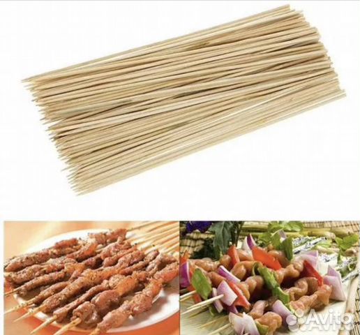 Шпажки шампура бамбуковые