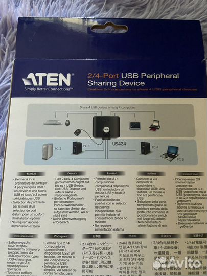 USB переключатель aten US224-AT