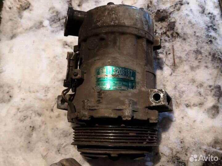 Компрессор кондиционера opel vectra c