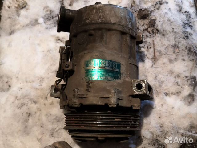 Компрессор кондиционера opel vectra c