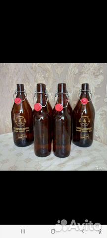 Бутылка с бугельной пробкой от 0,5л, 0,75л, 1л