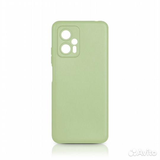 Силиконовый чехол для Poco X4 GT DF (light green)