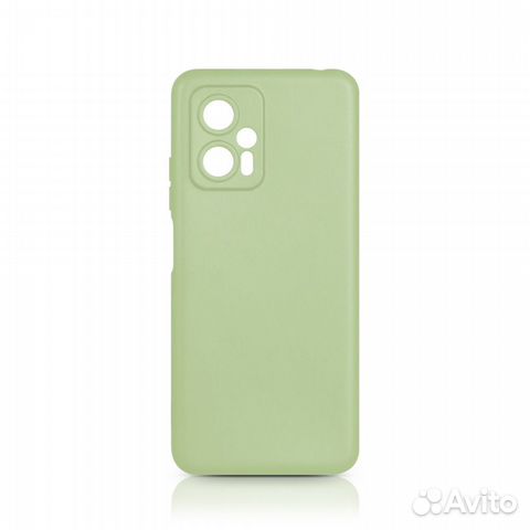 Силиконовый чехол для Poco X4 GT DF (light green)