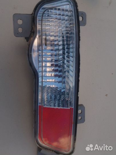 Фонарь противотуманный задний лев Chevrolet Cruze