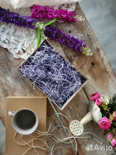 Бумажный наполнитель 5кг Бледно-лиловый