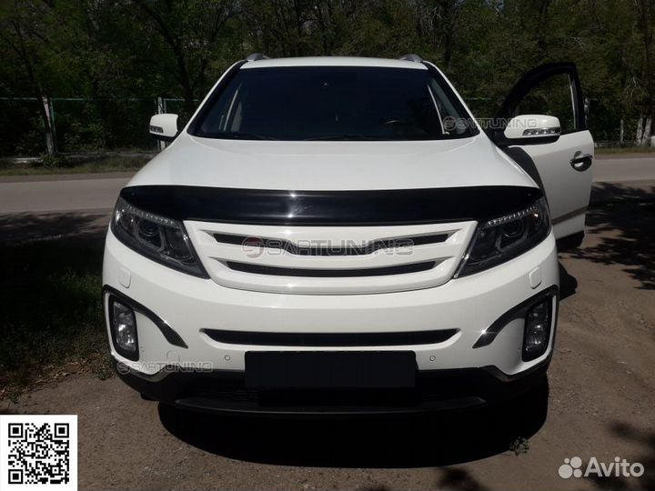 Решетка радиатора Киа Соренто рестайл Kia Sorento