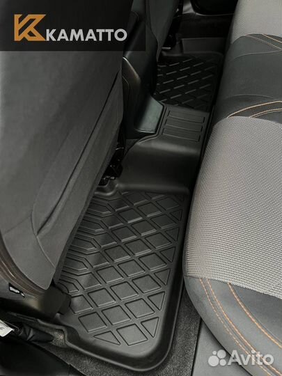 3D ковры в салон Kamatto Subaru XV 2017-2022