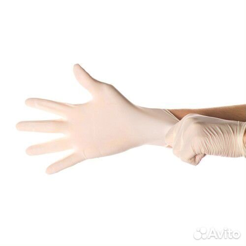 Перчатки нитриловые виниловые латексные