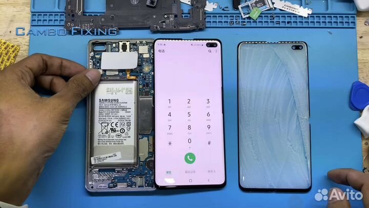 Стекло с Заменой Samsung galaxy S10 (G973)