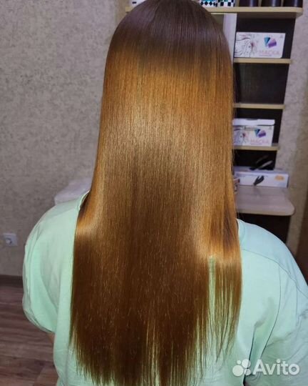 Кератиновое выпрямление и ботокс волос
