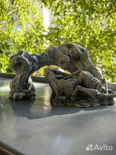 Украшение камень для аквариума