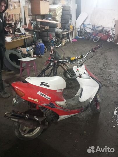 Разбор honda dio 35zx