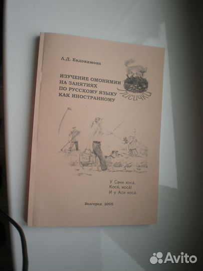 Пособие по изучению омонимов русского языка