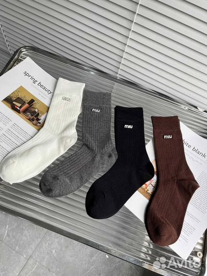 Носки Miu miu