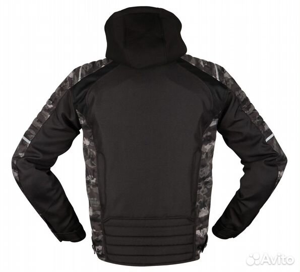 Куртка Modeka Couper II черн перфо камуф текстиль