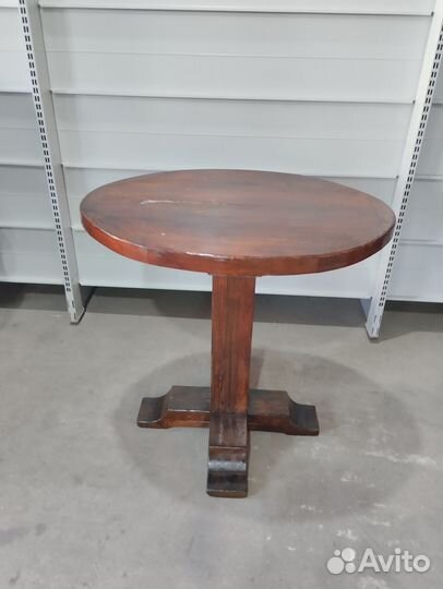 Стол массив коричневый Б/У