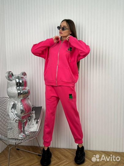 Спортивный костюм женский утеплённый S.M.L