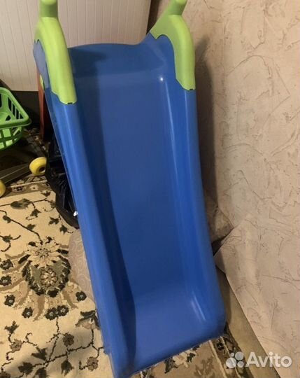 Детская горка пластиковая для дома