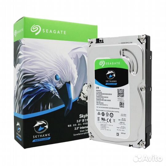Жесткий диск для видеонаблюдения Seagate 2тб