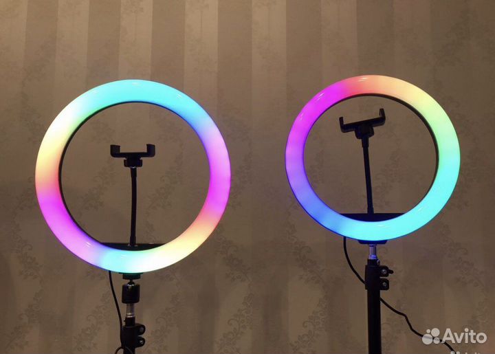 Кольцевые лампы от 26 до 54 см + штатив арт.143