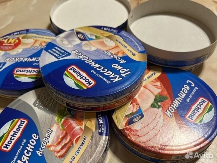 Коробочки для поделок из-под плавленного сыра