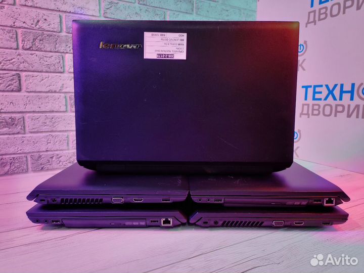 Ноутбук 15.6'' Lenovo B570e ram 8gb ssd 120gb b800