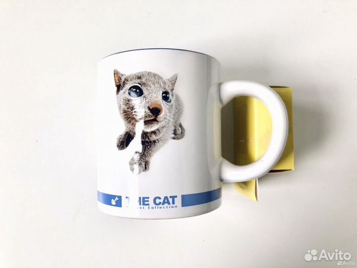 Кружка The Cat N10 Russian Blue (русская голубая)