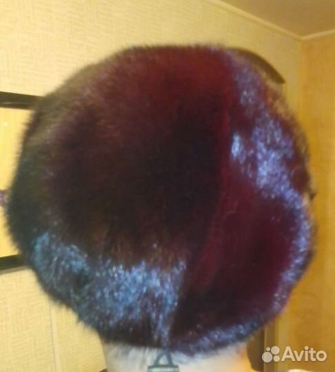 Берет норковый