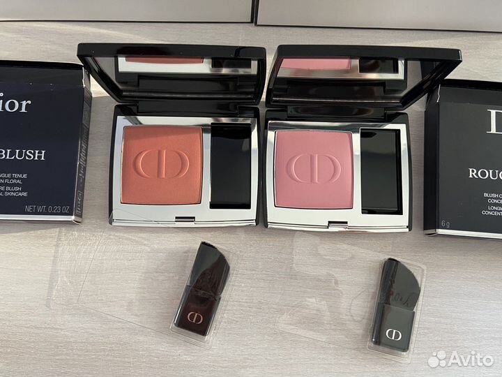 Dior rouge blush румяна для лица