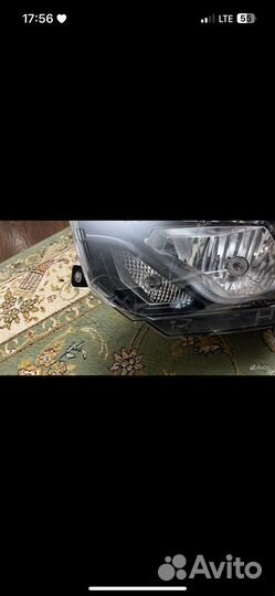 Фара передняя левая граната