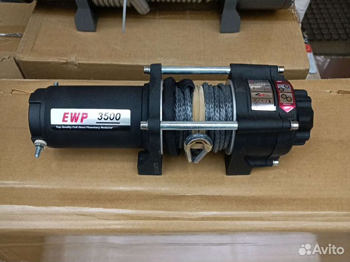 Лебёдка для квадроцикла Runva 3500 синтетика