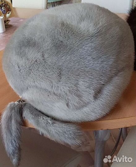 Шапка норковая женская